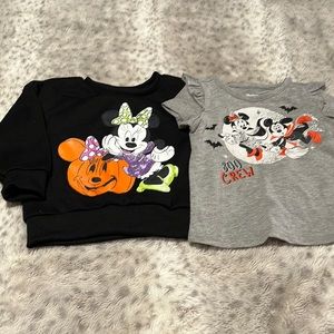 Minnie Mouse Halloween sweatshirt and t shirt